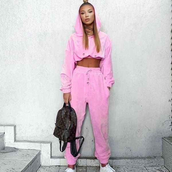 вершины crop осень зима теплый женский с капюшоном tracksuit флис двухкусочной эпикировки pleuche толстовка пуловер и брюки одежда set ly828, White
вершины crop осень зима теплый женский с капюшоном tracksuit флис двухкусочной эпикировки pleuche толстовка пуловер и брюки одежда set ly828, White