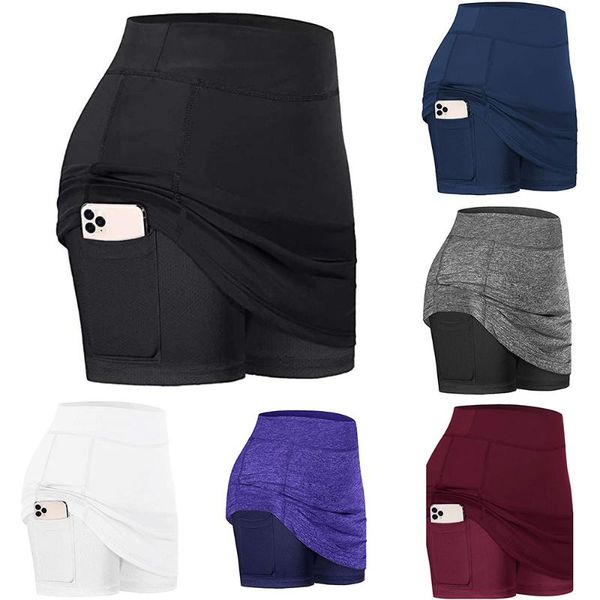 women running pocket short pants high waist yoga athletic shorts gym leggings sport solid fitness leggings slim elastic casual, White;red
women running pocket short pants high waist yoga athletic shorts gym leggings sport solid fitness leggings slim elastic casual, White;red