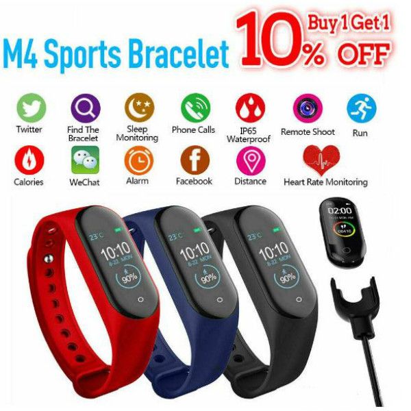 global version inteligente fitness tracker m4 sport smart bracelet ip67 waterproof heart rate blood monitor sleep monitorinig smart bracelet
global version inteligente fitness tracker m4 sport smart bracelet ip67 waterproof heart rate blood monitor sleep monitorinig smart bracelet
