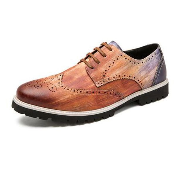 men leather shoes low heel casual dress shoes brock spring ankle boots retro classic men casual
men leather shoes low heel casual dress shoes brock spring ankle boots retro classic men casual