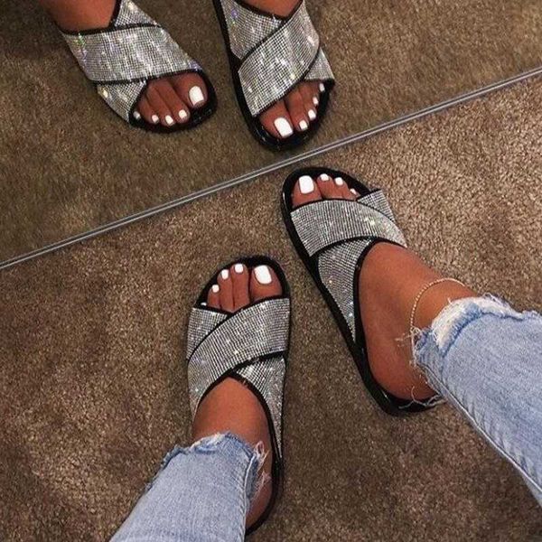 chinelo feminino ladies тапочки женская обувь 2020 pantunflas para mujer flat bottom bling слайды rhinestone pantufa klapki, Black
chinelo feminino ladies тапочки женская обувь 2020 pantunflas para mujer flat bottom bling слайды rhinestone pantufa klapki, Black