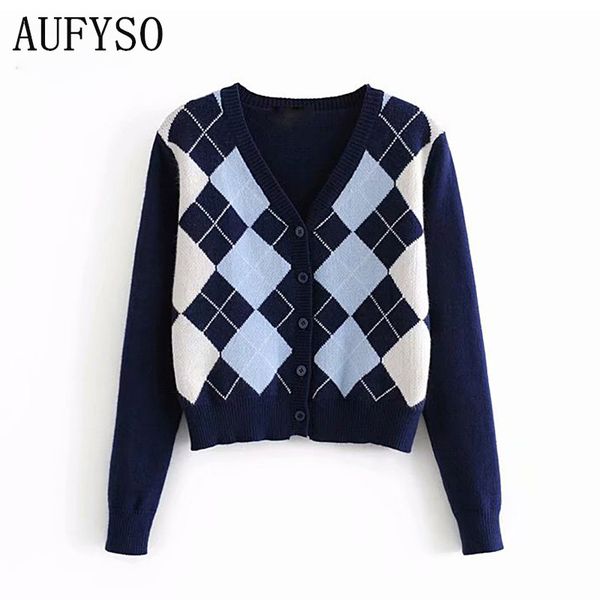 women's knits & tees short cardigan for women 2021 autumn england style vintage argyle v neck long sleeve sweater coat slim fit knitted, White
women's knits & tees short cardigan for women 2021 autumn england style vintage argyle v neck long sleeve sweater coat slim fit knitted, White