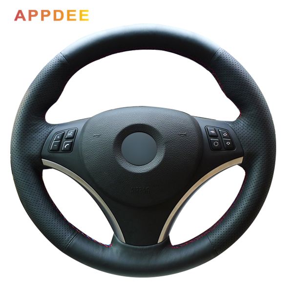 appdee car black artificial leather steering wheel cover for bmw e90 320i 325i 330i 335i 120d e87 120i 130i
appdee car black artificial leather steering wheel cover for bmw e90 320i 325i 330i 335i 120d e87 120i 130i
