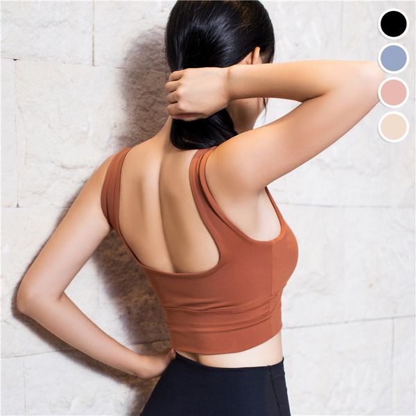 woman backless fitness bras academia sports bra active wear for sport bh female yoga crop women gym brassiere women's, White;black
woman backless fitness bras academia sports bra active wear for sport bh female yoga crop women gym brassiere women's, White;black