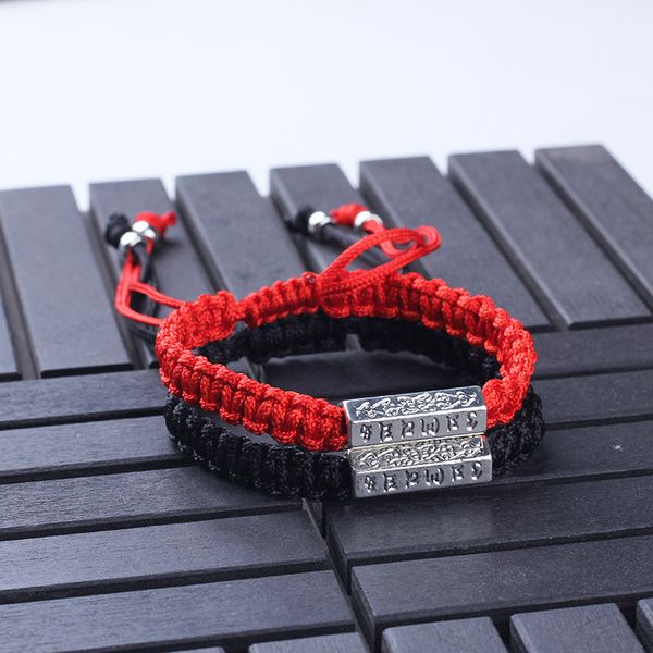 classic paired bracelet for women male handmade braied thread braclet rune buddha braslet lucky red brazalete yoga jewelry gift, Red;blue 
classic paired bracelet for women male handmade braied thread braclet rune buddha braslet lucky red brazalete yoga jewelry gift, Red;blue