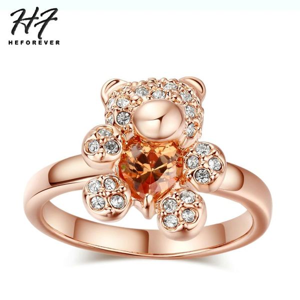 cluster rings cute little bear crystal for women girls rose white gold color 3 colors zirconia fashion jewelry kids xmas gift r104, Golden;silver
cluster rings cute little bear crystal for women girls rose white gold color 3 colors zirconia fashion jewelry kids xmas gift r104, Golden;silver