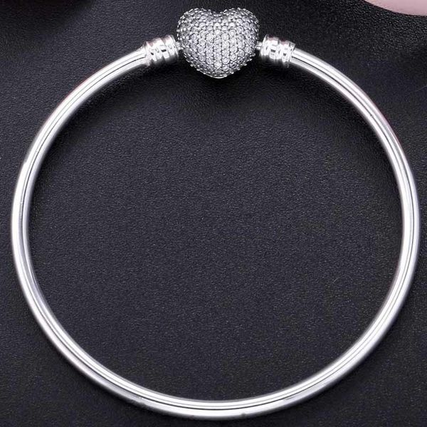 original moments pave heart clasp crystal bracelet bangle fit women 925 sterling silver bangle bead charm diy europe jewelry, Golden;silver
original moments pave heart clasp crystal bracelet bangle fit women 925 sterling silver bangle bead charm diy europe jewelry, Golden;silver