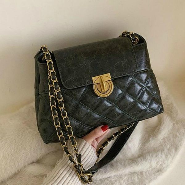 quality chain strap female shoulder bags small vintage leather crossbody bags for women casual flap bag ladies' messenger
quality chain strap female shoulder bags small vintage leather crossbody bags for women casual flap bag ladies' messenger