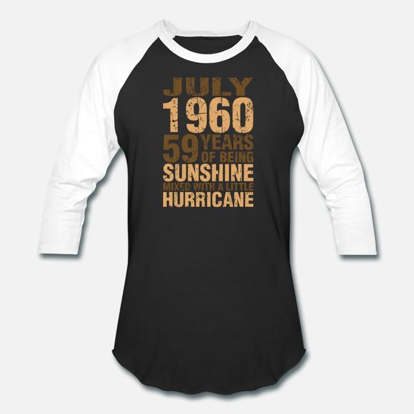 июль 1960 59 years of being саншайн hurricane т рубашки мужчины характер 100% хлопок круглый воротник новизна дышащий лето стиль kawaii руба
июль 1960 59 years of being саншайн hurricane т рубашки мужчины характер 100% хлопок круглый воротник новизна дышащий лето стиль kawaii руба