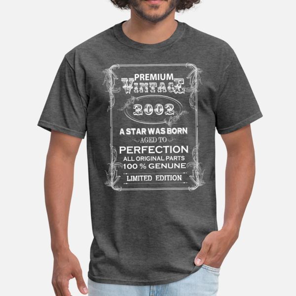 premium vintage 2002 t shirt men character cotton s-xxxl sunlight funny spring normal shirt
premium vintage 2002 t shirt men character cotton s-xxxl sunlight funny spring normal shirt