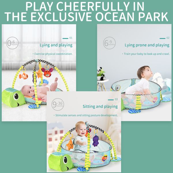 3 in 1 baby turtle pattern foldable crawling tent baby ball pool fence ocean pool toys baby gift
3 in 1 baby turtle pattern foldable crawling tent baby ball pool fence ocean pool toys baby gift