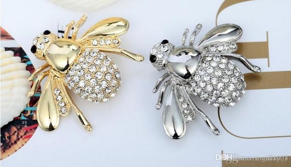 gold siliver new high quailty fashion rhinestone animal brooch jewelry lovely alloy bee brooches pins accessories for women gifts, Gray
gold siliver new high quailty fashion rhinestone animal brooch jewelry lovely alloy bee brooches pins accessories for women gifts, Gray