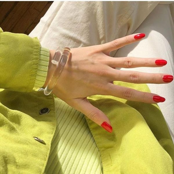 2020 trendy colorful transparent acrylic open bracelet bangle for woemn geometry c-shaped wide geometric bangle charms jewelry, Black
2020 trendy colorful transparent acrylic open bracelet bangle for woemn geometry c-shaped wide geometric bangle charms jewelry, Black