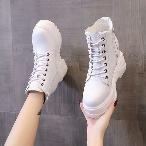 black beige white wedge platform ankle boots women 2020 ladies winter boots thick sole height increasing short women
black beige white wedge platform ankle boots women 2020 ladies winter boots thick sole height increasing short women
