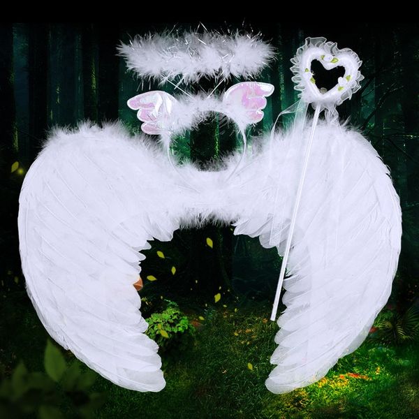 christmas children's stage performance white large angel feather wings magic props props propsheadband magic wand three-piece set vsjrf
christmas children's stage performance white large angel feather wings magic props props propsheadband magic wand three-piece set vsjrf