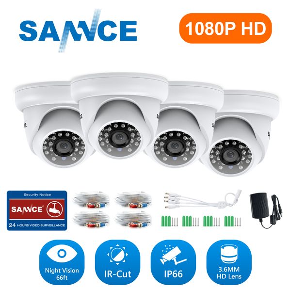 sannce 4pcs 1080p hd ahd security dome camera smart ir night vision cctv surveillance camera indoor outdoor weatherproof cameras
sannce 4pcs 1080p hd ahd security dome camera smart ir night vision cctv surveillance camera indoor outdoor weatherproof cameras