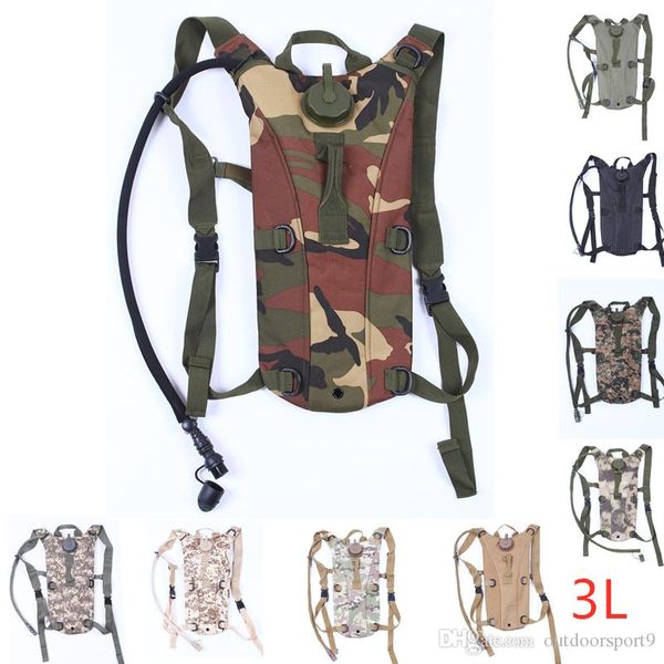 3l hydration outdoor camping hiking tactical water bag oxford cycling fishing camouflage outdoor sports camping hiking assault backpack
3l hydration outdoor camping hiking tactical water bag oxford cycling fishing camouflage outdoor sports camping hiking assault backpack