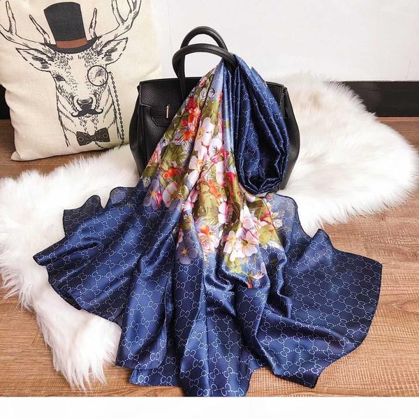 fashionble designer silk scarf womens luxury floral shawl scarf autumn long neck ring sizes 180x90cm with gift box optional, Blue;gray
fashionble designer silk scarf womens luxury floral shawl scarf autumn long neck ring sizes 180x90cm with gift box optional, Blue;gray