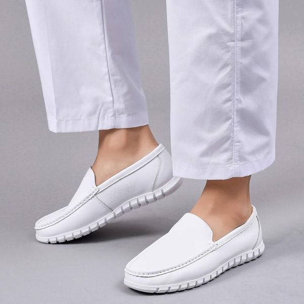 leather casual shoes men caring comfort solid color sewing shallow med flat loafers shoes moccasins footwear loafers, Black
leather casual shoes men caring comfort solid color sewing shallow med flat loafers shoes moccasins footwear loafers, Black
