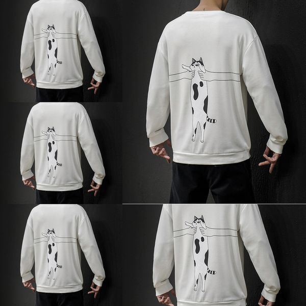 2020 spring and autumn long-sleeved t- men's loose large size inner wear autumn base trendy round neck t-shirt shirt sweater shirtsweat, Black
2020 spring and autumn long-sleeved t- men's loose large size inner wear autumn base trendy round neck t-shirt shirt sweater shirtsweat, Black