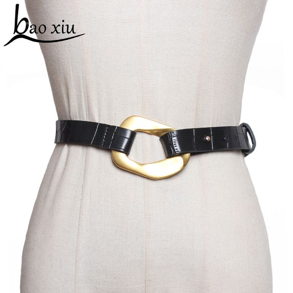 women new retro fashion simple irregular metal pin buckle belt female decorative jeans dress waist belt wild straps, Black;brown
women new retro fashion simple irregular metal pin buckle belt female decorative jeans dress waist belt wild straps, Black;brown