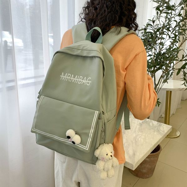 2020 new trend female waterproof nylon backpack for women solid color backpack for women teenage girl school travel bag
2020 new trend female waterproof nylon backpack for women solid color backpack for women teenage girl school travel bag