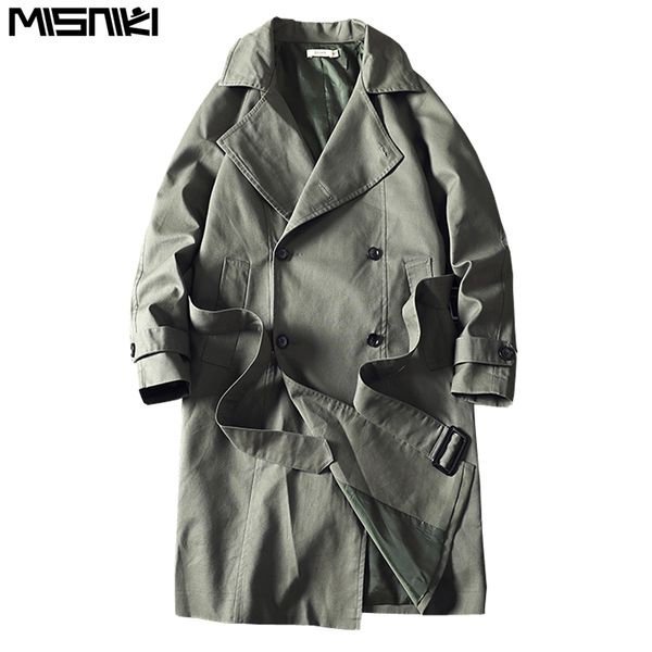 misniki 2020 new men trench coat men jacket overcoat casual men's windbreakers solid color fashion outwear jp62, Tan;black
misniki 2020 new men trench coat men jacket overcoat casual men's windbreakers solid color fashion outwear jp62, Tan;black