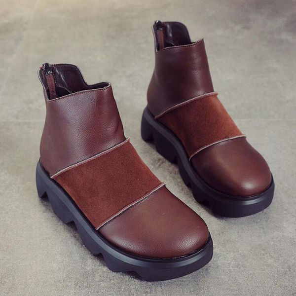 genuine leather women white ankle boots motorcycle boots female autumn winter shoes woman punk motorcycle 2020 spring, Black
genuine leather women white ankle boots motorcycle boots female autumn winter shoes woman punk motorcycle 2020 spring, Black