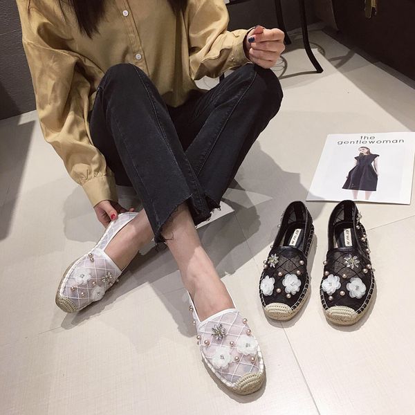 amazing2020 style all-матч korean сетки rhinestone солома плетеная рыбаке 2020 модный сезон одна педаль ленивый плоские ботинки женщин, Black
amazing2020 style all-матч korean сетки rhinestone солома плетеная рыбаке 2020 модный сезон одна педаль ленивый плоские ботинки женщин, Black