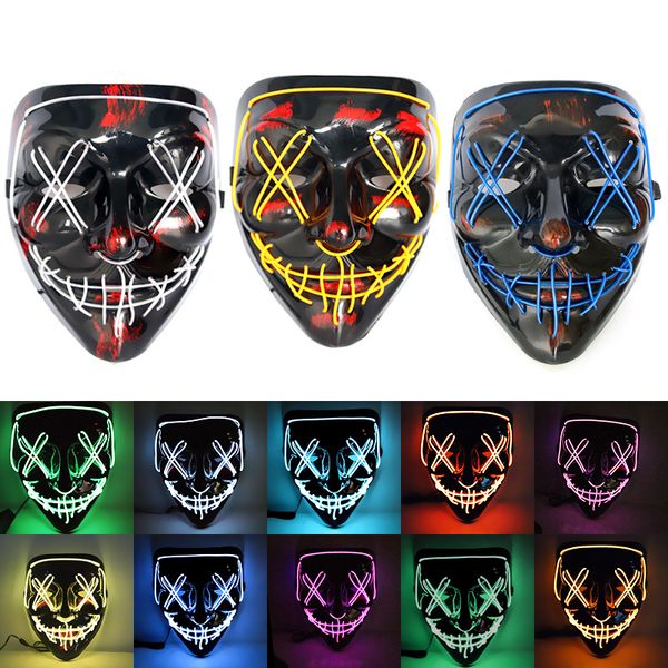 crestech halloween led glowing light up mask party cosplay masks the purge election year great funny masks festival glow in dark
crestech halloween led glowing light up mask party cosplay masks the purge election year great funny masks festival glow in dark