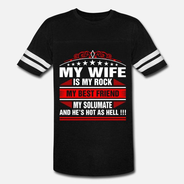 my wife is my rock t shirt men character short sleeve euro size s-3xl letters loose funny casual spring autumn standard shirt
my wife is my rock t shirt men character short sleeve euro size s-3xl letters loose funny casual spring autumn standard shirt
