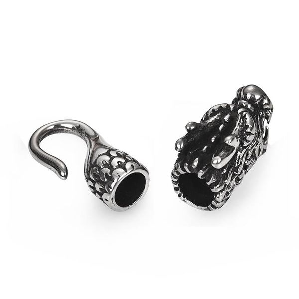 viking beads stainless steel dragon head clasps hook connectors leather cord bracelet bangle wristband diy jewelry accessories
viking beads stainless steel dragon head clasps hook connectors leather cord bracelet bangle wristband diy jewelry accessories