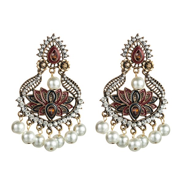 christmas enamel lotus flower handmade pearl beads jhumki jhmuka earrings fashion korean xmas bridal party jewelry, Silver
christmas enamel lotus flower handmade pearl beads jhumki jhmuka earrings fashion korean xmas bridal party jewelry, Silver