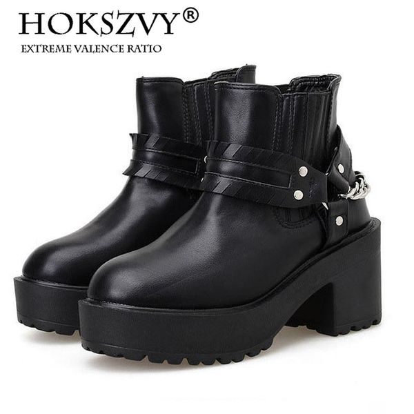 autumn winter women platfrom boot classic thick bottom waterproof platform high heel wild nightclub high heel boots, Black
autumn winter women platfrom boot classic thick bottom waterproof platform high heel wild nightclub high heel boots, Black