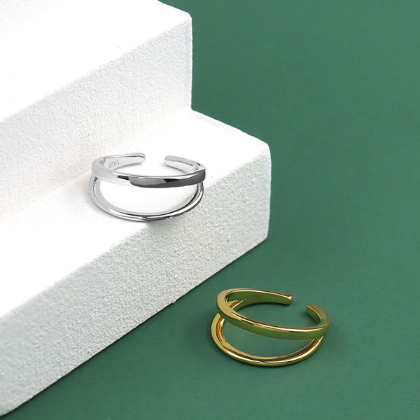 coolkala sterling silver new fashion temperament double line all-match girls ring online celebrity, Golden;silver
coolkala sterling silver new fashion temperament double line all-match girls ring online celebrity, Golden;silver