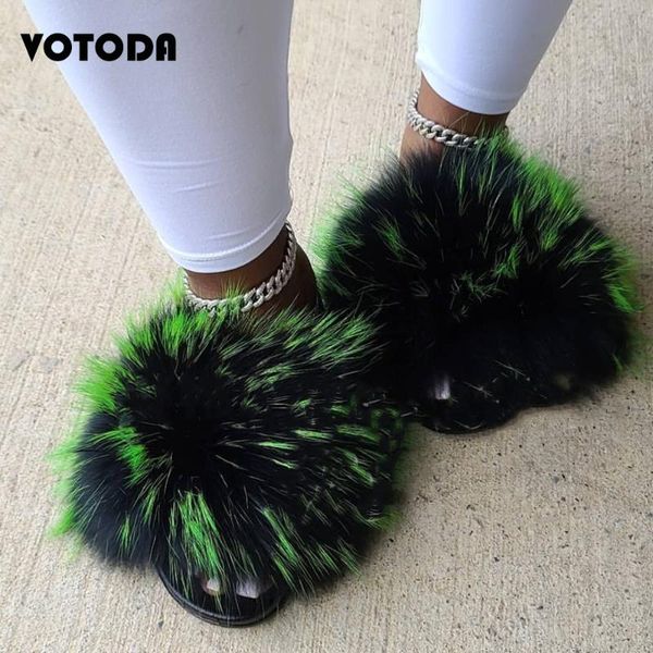 fluffy fur slippers women real fur sandals furry raccoon flip flops woman outdoor fashion sandals ladies shoes summer, Black
fluffy fur slippers women real fur sandals furry raccoon flip flops woman outdoor fashion sandals ladies shoes summer, Black