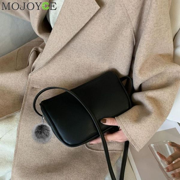 casual messenger bag women pu leather shoulder pompom pendant solid color crossbody handbag
casual messenger bag women pu leather shoulder pompom pendant solid color crossbody handbag