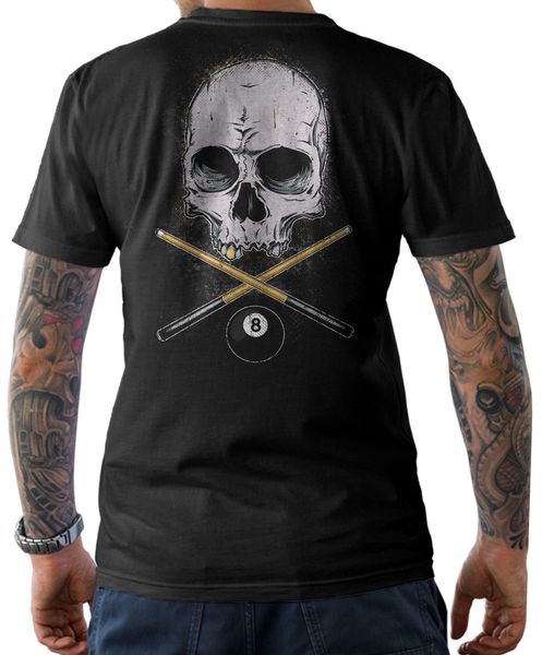 2019 fashion billard skull t-shirt totenkopf queue billardkugeln club oldschool schwarz tee shirt
2019 fashion billard skull t-shirt totenkopf queue billardkugeln club oldschool schwarz tee shirt