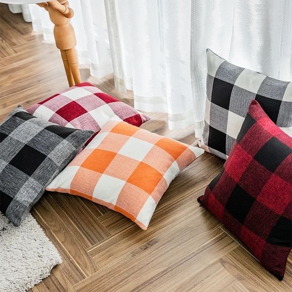linen throw pillow case grid check cushion covers for home sofa chair decorative pillowcases
linen throw pillow case grid check cushion covers for home sofa chair decorative pillowcases