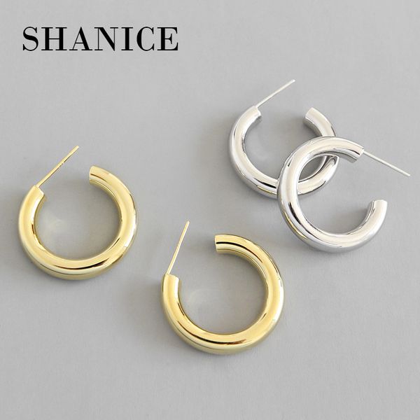 stud shanice 100% 925 silver earrings metallic c-shaped exaggerated womens girls lady high polish smooth round jewelry earring, Golden;silver
stud shanice 100% 925 silver earrings metallic c-shaped exaggerated womens girls lady high polish smooth round jewelry earring, Golden;silver