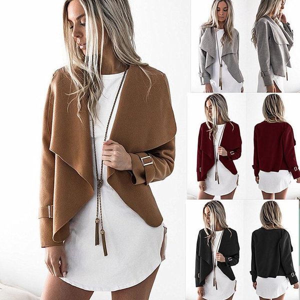female jacket fashion design spikes coats jackets womens clothing fleece coat for women winter aumtunm clothing sweater styles outerwear, Black
female jacket fashion design spikes coats jackets womens clothing fleece coat for women winter aumtunm clothing sweater styles outerwear, Black