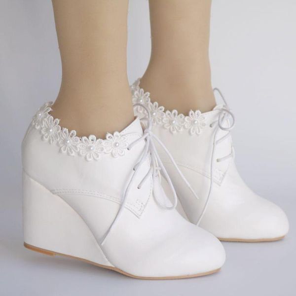 boots crystal women white lace flower shoes winter woman casual wedge high heels female ankle, Black
boots crystal women white lace flower shoes winter woman casual wedge high heels female ankle, Black