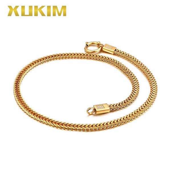 chains xcn222 xukim jewelry titanium steel gold color chain men fasion special necklace women 2021 gift, Silver
chains xcn222 xukim jewelry titanium steel gold color chain men fasion special necklace women 2021 gift, Silver