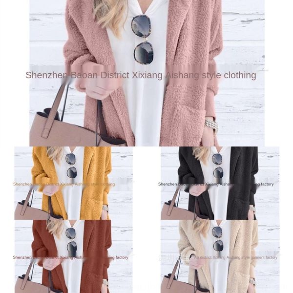 2019 fall/winter new solid wool woolcolor plush hooded long sleeve fashion casual cardigan coat for women 2019 fall/winter new solid wool wo, Black
2019 fall/winter new solid wool woolcolor plush hooded long sleeve fashion casual cardigan coat for women 2019 fall/winter new solid wool wo, Black