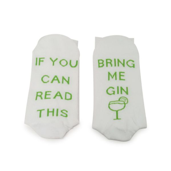 men's socks 1 pair if you can read this bring me gin funny breathable elasticity for winter s55, Black
men's socks 1 pair if you can read this bring me gin funny breathable elasticity for winter s55, Black