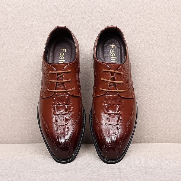 dress shoes mens split leather pointed toe man fashion men formal shoe wedding for, Black
dress shoes mens split leather pointed toe man fashion men formal shoe wedding for, Black