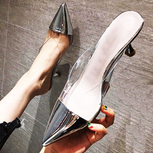 lihuamao transparent pointed toe stilletto heels mules shoes thin heels slip on ladies slides comfortable casual party, Black
lihuamao transparent pointed toe stilletto heels mules shoes thin heels slip on ladies slides comfortable casual party, Black