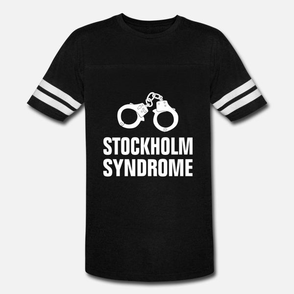 stockholm syndrome t shirt men custom short sleeve s-xxxl gents fitness new style summer style trend shirt
stockholm syndrome t shirt men custom short sleeve s-xxxl gents fitness new style summer style trend shirt
