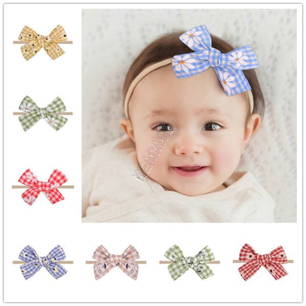 new stye baby girls boys head band headwrap daisy sunflower printed nylon headband plaid bows hiarband fashion design hair accessories d9309, Slivery;white
new stye baby girls boys head band headwrap daisy sunflower printed nylon headband plaid bows hiarband fashion design hair accessories d9309, Slivery;white
