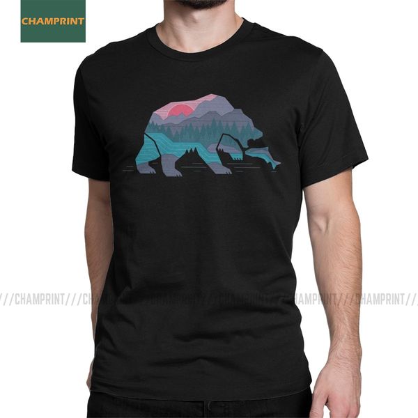 men's bear country wild life t shirt earth save planet trees animals hills sea sunset cotton short sleeve tees printed t-shirt
men's bear country wild life t shirt earth save planet trees animals hills sea sunset cotton short sleeve tees printed t-shirt